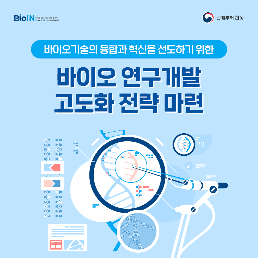 바이오 연구개발 고도화 전략 마련